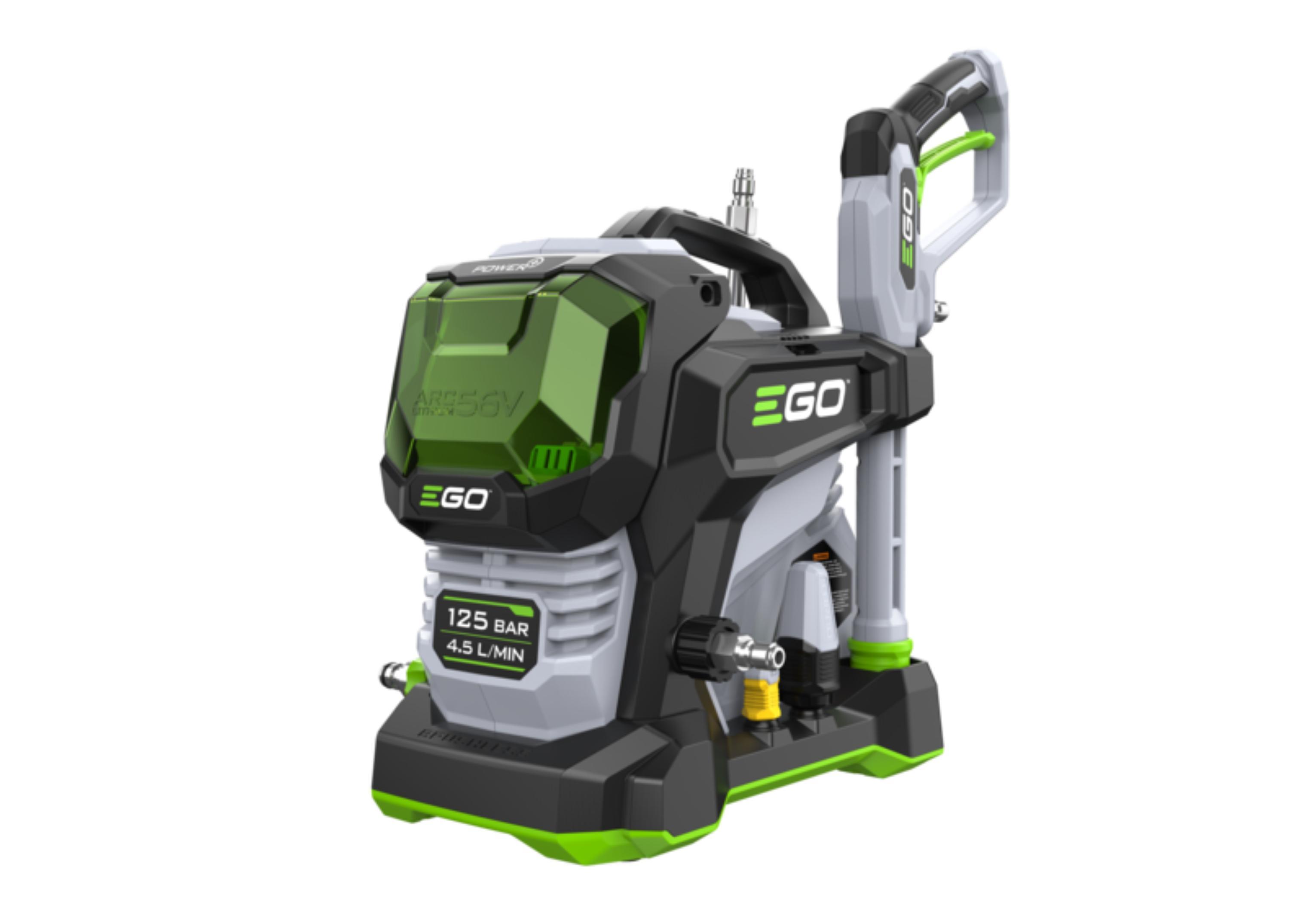 EGO Akku-Kompakt-Hochdruckreiniger HPW1800E | 56 V | 7,5 L/min | 130 Bar | mit Zubehör
