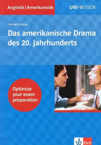 Herbert Grabes - Uni-Wissen, Das amerikanische Drama des 20. Jahrhunderts - Preis vom 13.10.2026 11:25:28 h