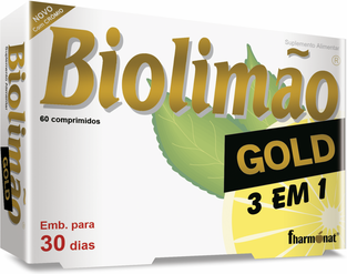 Biolimão Suplemento Regularizador Intestinal Gold 60 comprimidos