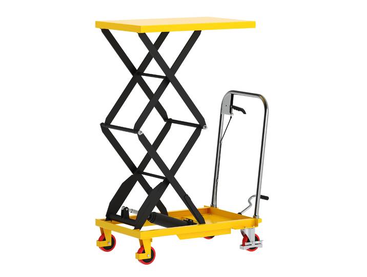 Scherenhubtisch 150 kg Hubhöhe 30-126 cm