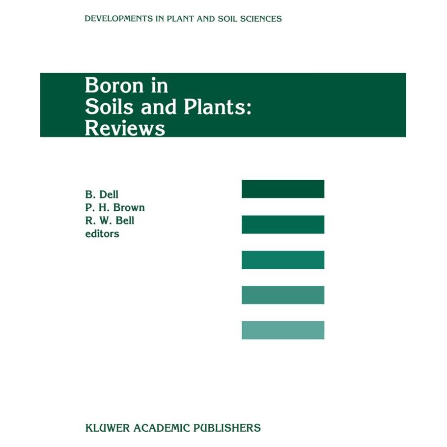 Springer Boron in Soils and Plants: Reviews (Englisch, Softcover, Bernard Dell, Patrick H. Brown, R. W. Bell) (55532583)