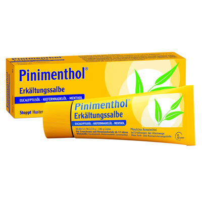Dr.Willmar Schwabe GmbH & Co.KG PINIMENTHOL Erkältungssalbe Eucal./Kiefern./Menth. 20 g 03745284