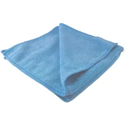 Mikrofasertuch 40 x 40 cm hell blau extra schwer 310g/m2