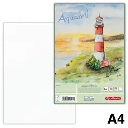herlitz Aquarellblock DIN A4 20 Blatt