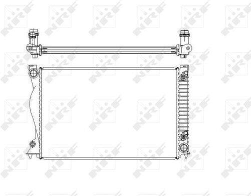 Nrf Kühler, Motorkühlung 58220 Für Audi
