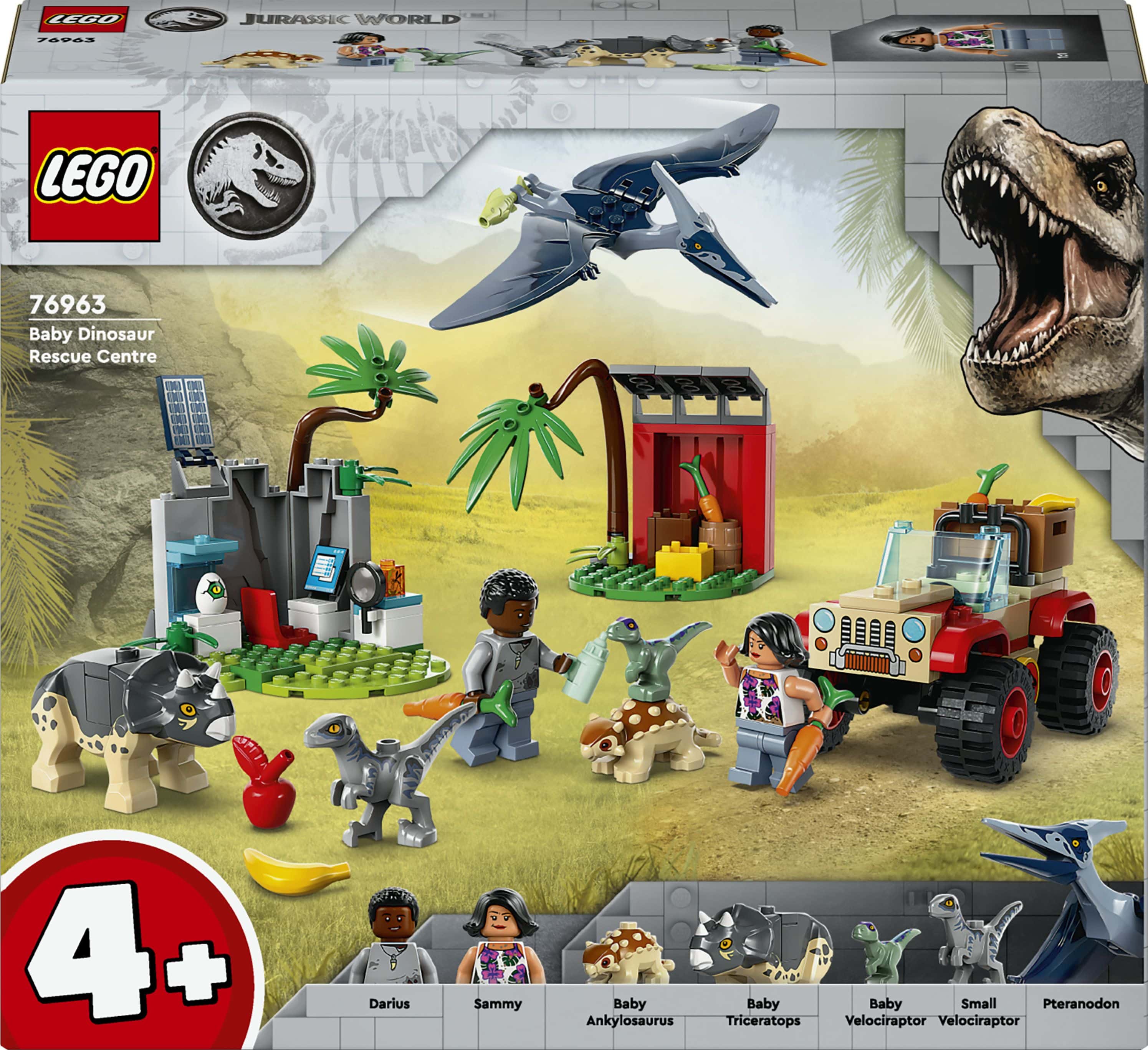 LEGO Rettungszentrum für Baby-Dinos 76963