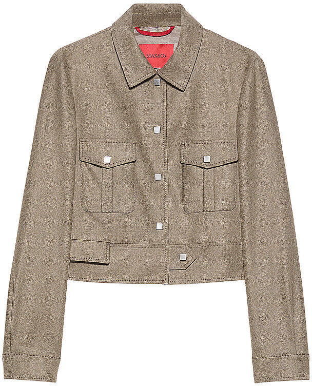 MAX & CO Jäckchen MCOGIRONE hellgrau   34 34