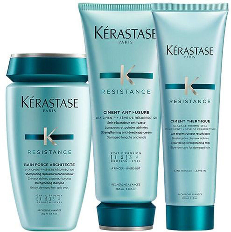 Kérastase Resistance Bain Force Architecte  Ciment Anti-Usure & Cimen