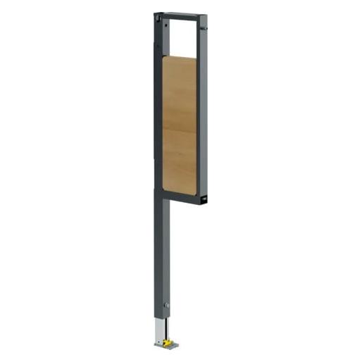 Viega Befestigungs-Element Prevista Dry für Stützgriffe, Stahl/Holz 1120x200mm L (776473)