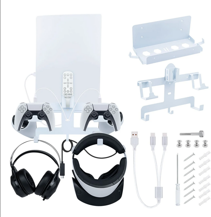 PS5 VR2 Seinäteline Valkoinen