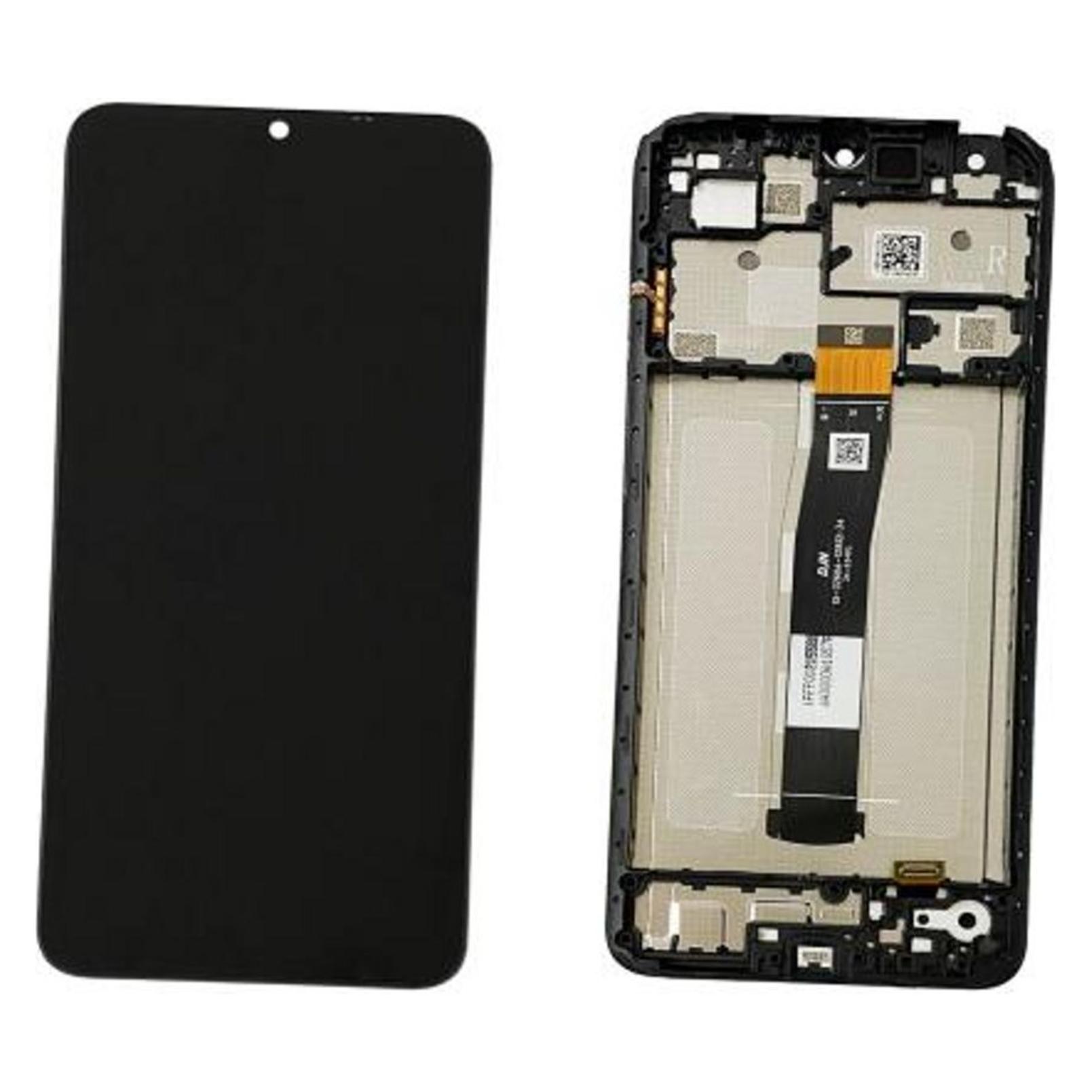 Xiaomi LCD + Touch + Frame für 22120RN86G Redmi 12C - black (Xiaomi Redmi 12C) (5600010C3T00)