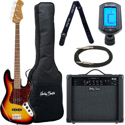 Harley Benton JB-62 SB Set Sunburst