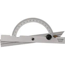 Winkelmesser Gradbogen-D.200mm Schienen-L.400mm TECWERK