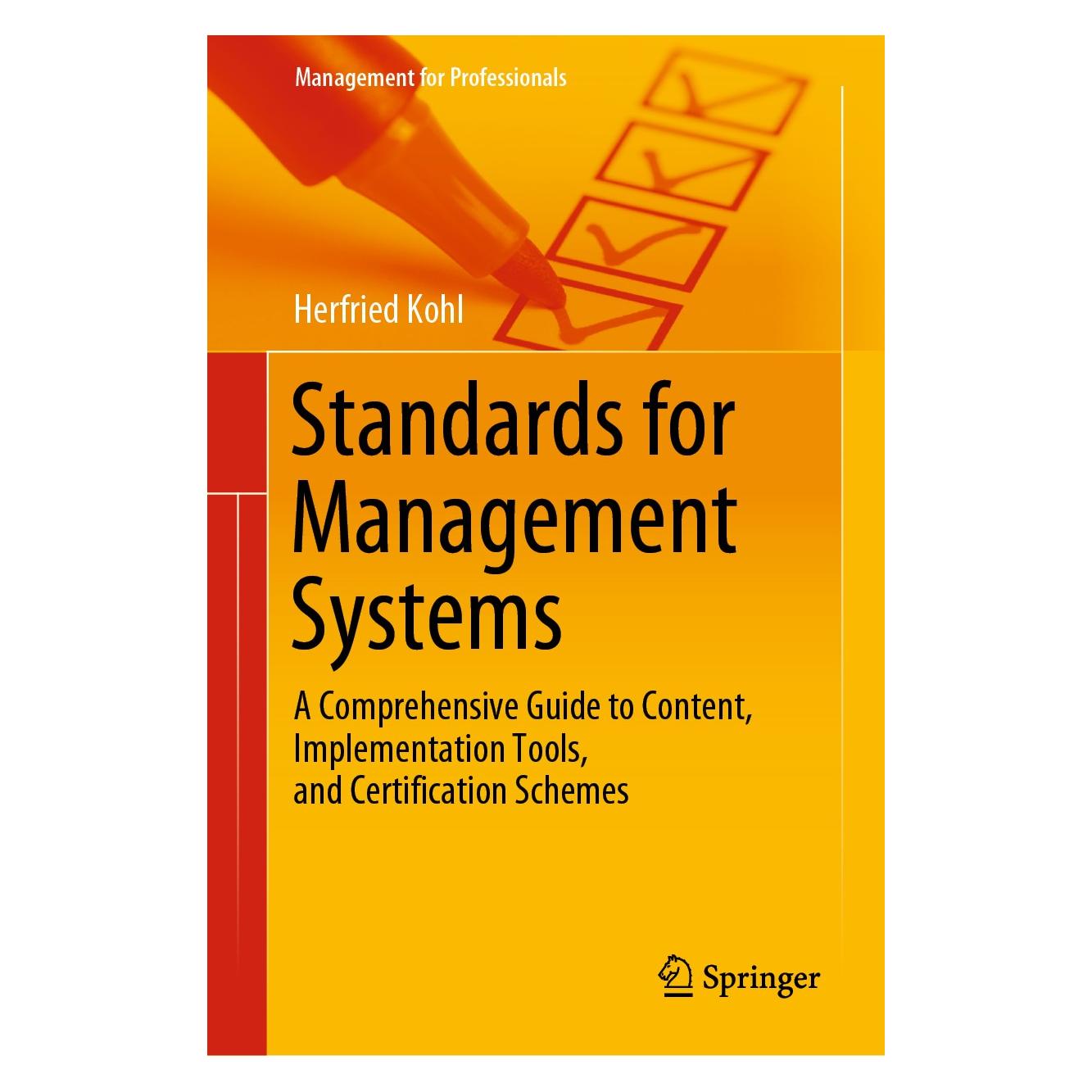 Springer Standards for Management Systems (Englisch, Hardcover, Herfried Kohl) (9783030358310)
