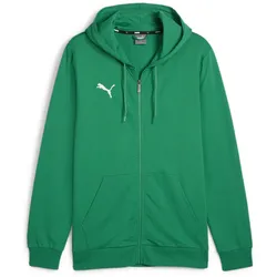PUMA teamGOAL Casuals Kapuzenjacke Herren 05 - sport green/puma white S