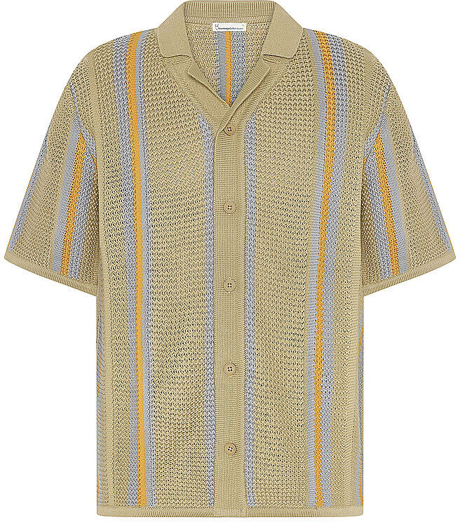 KNOWLEDGE COTTON APPAREL Poloshirt  beige   M M