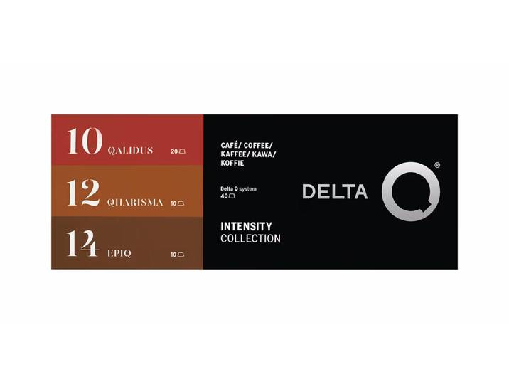 Delta Q INTENSITY PACK 40 Kapseln Kaffeekapseln – Diverse Kaffeekapseln/Kaffeepads