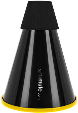 sshhmute Practice Mute Flugelhorn (L) Y Schwarz