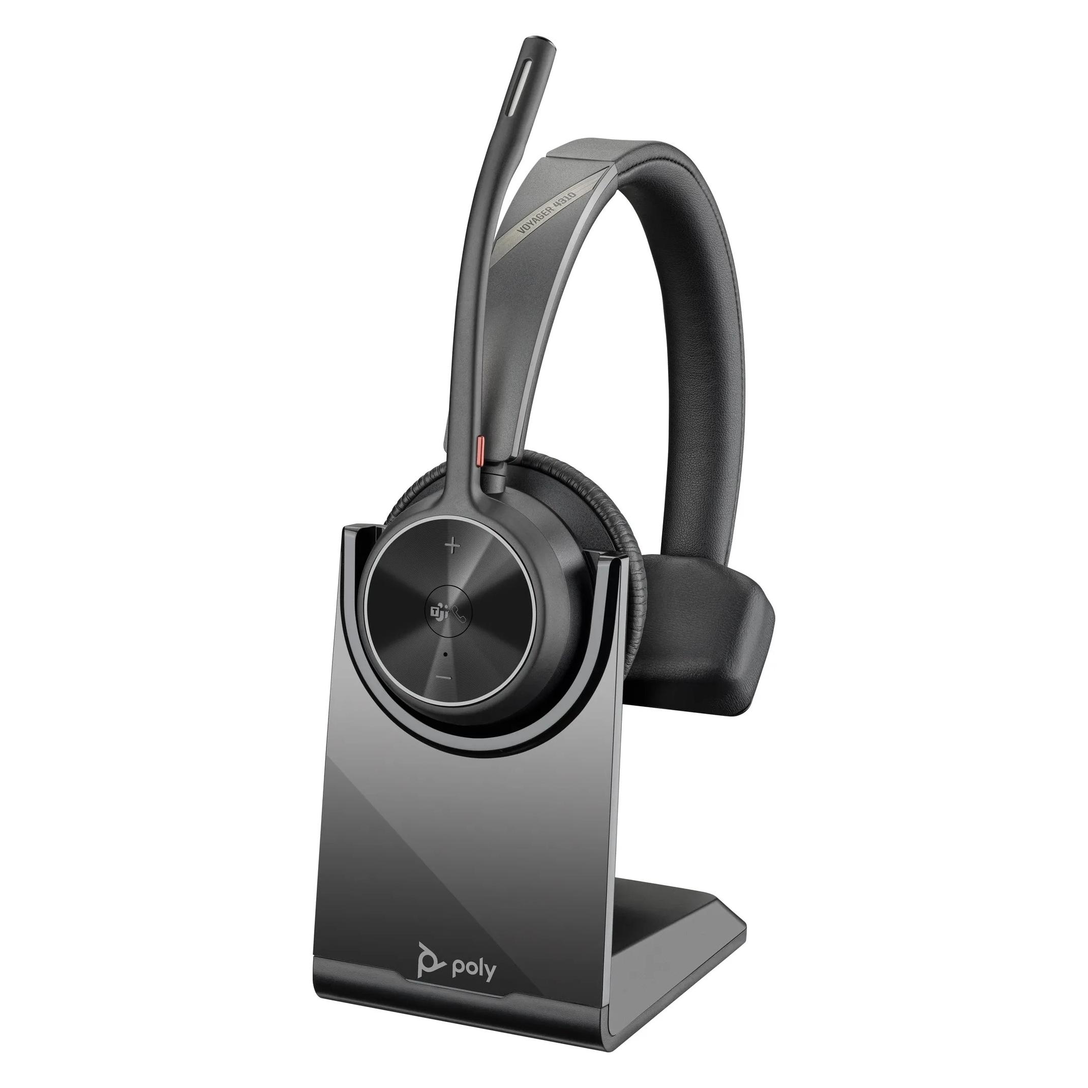 HP Poly Voyager 4310 Teams (USB-A/C), No Stand (Kabellos, USB-A, Microsoft Teams) (7Y210AA)