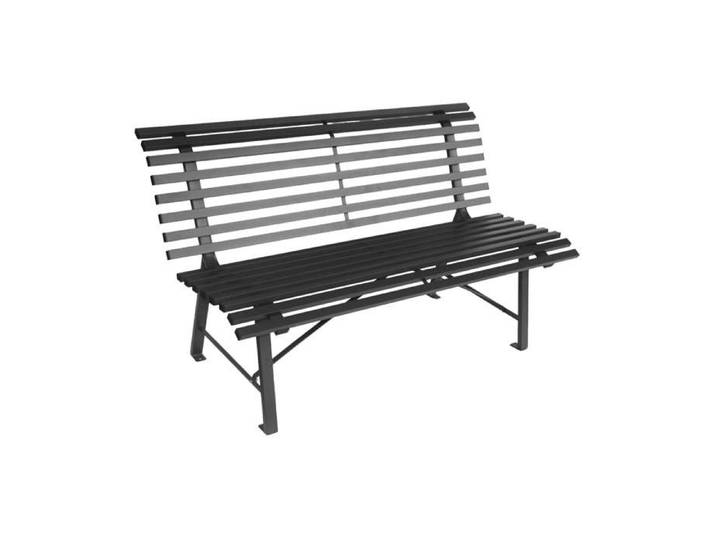 sweeek - Banc de jardin acier 2 places NIMA