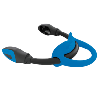 Mares Bungee Fin Strap Coloured - Paar - Blau - Gr: XS/S #