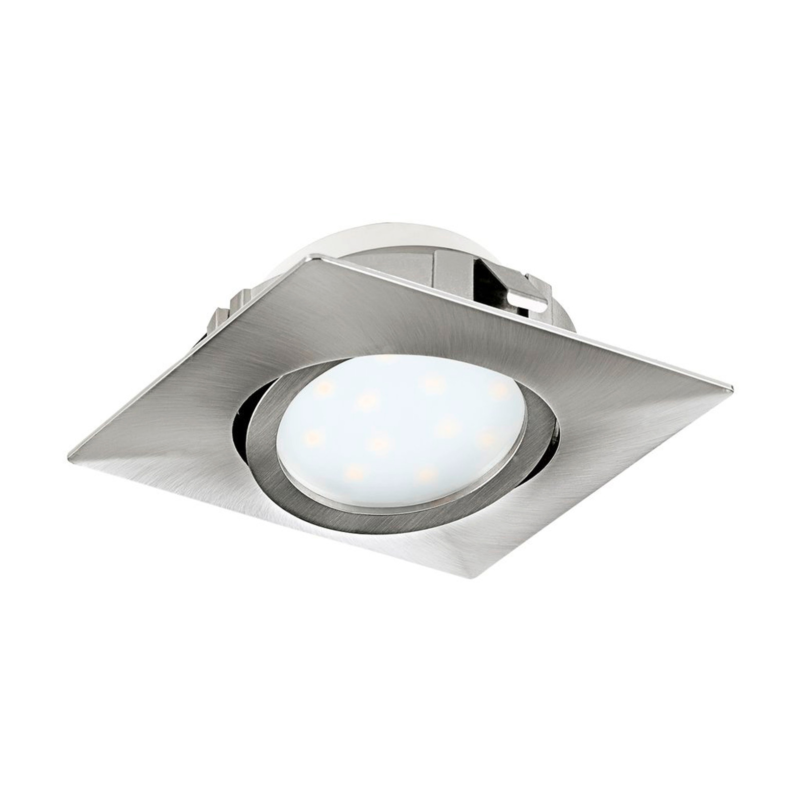 Eglo Pineda Inbouwspot LED 6W 3000K Nikkel