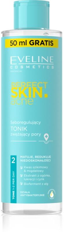 Eveline Cosmetics Perfect Skin .acne cleansing and soothing toner 200 ml