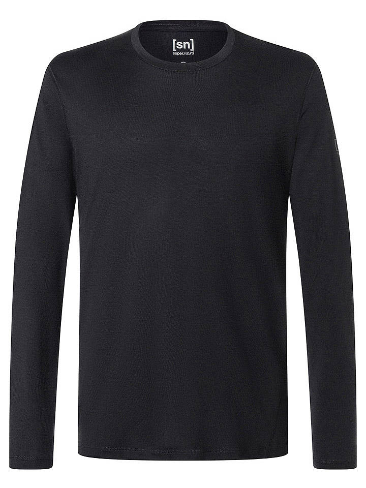 super.natural Funktionsunterhemd "Arctic" in Schwarz - XL