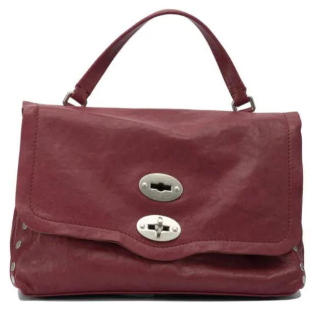 Zanellato Handtasche, rot, Leder - UNI