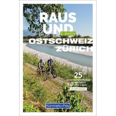 Kümmerly+Frey Raus und E-Biken Ostschweiz & Zürich – E-Bikeführer, Taschenbuch von Maria Strobl, Kümmerly+Frey, 978-3-259-30012-1