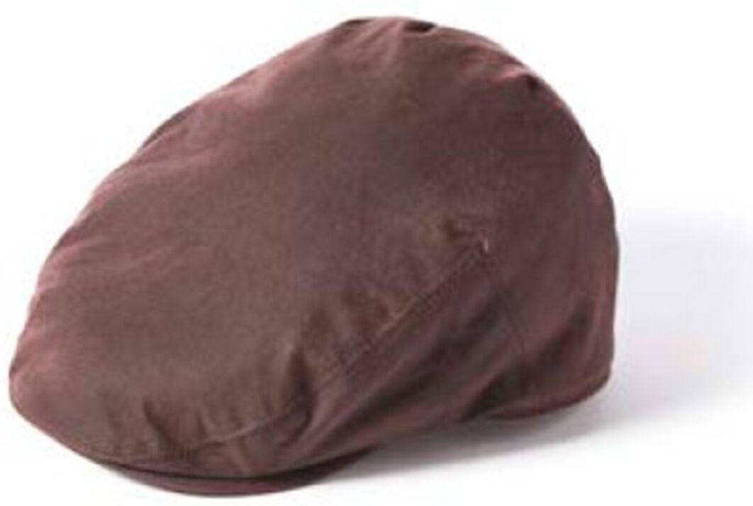 Failsworth Gorra unisex modelo Wax Flat.  (59) Marrón oscuro