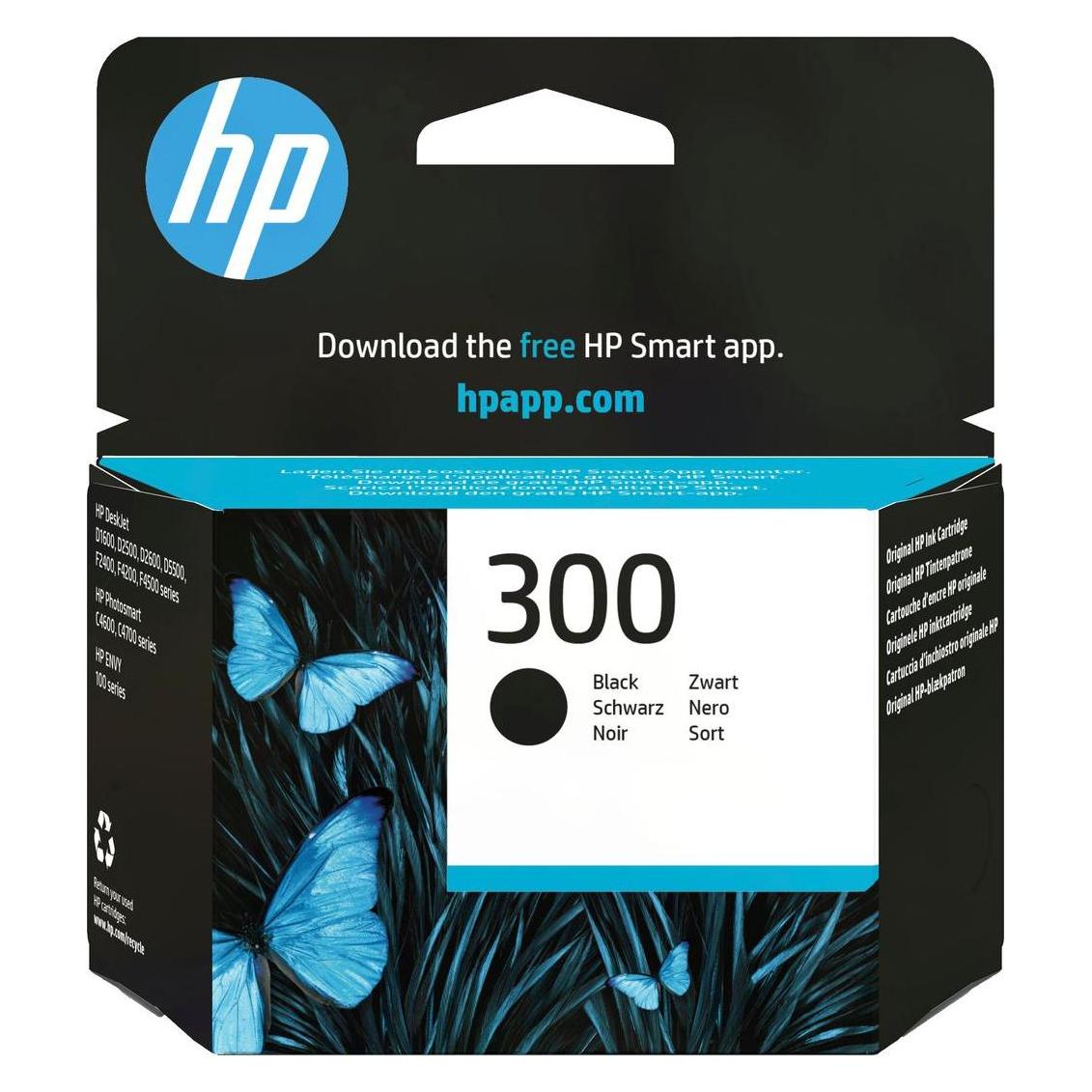 HP Ink Black, 9ml (BK) (CC640EE#UUS)
