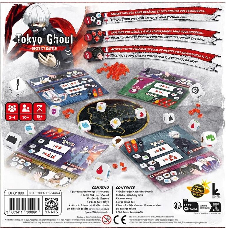 Don't Panic Games Tokyo Ghoul District Battle