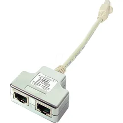 EFB K5124015 - T-Adapter, 2x RJ45 für Cablesharing