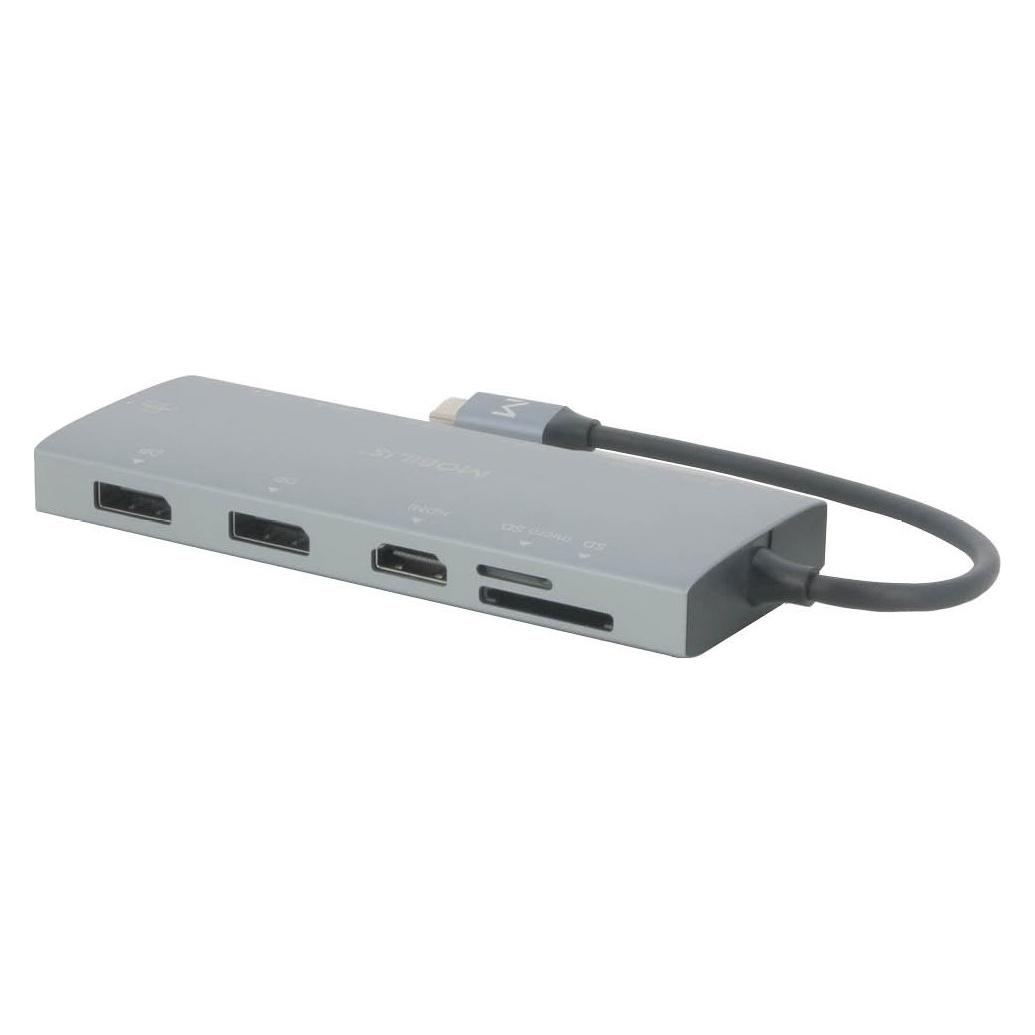 Mobilis ENERGIA DOCK - USB-C 12-IN-1 (USB-C, 12 Ports) (020028)