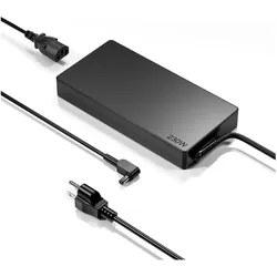 HP AC-Adapter 230W Slim (230 W), Notebook Netzteil, Schwarz