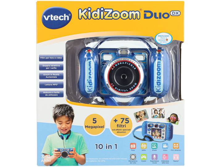Vtech Kidizoom Duo DX blu (Italienisch) 3+ Jahre