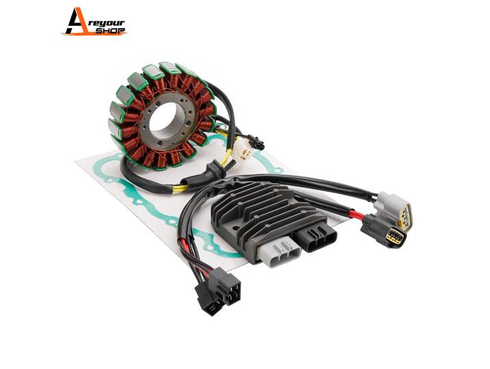 Areyourshop KIT STATOR RÉGULATEUR REDISSEUR GASKET T 1301234 POUR DAYTONA 675 675R 2008-2012