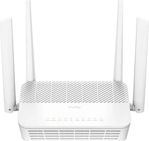 CUDY AX3000 Gigabit Mesh Wi-Fi 6 Router, Weiß