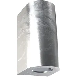 Nordlux Outdoor Wandleuchte CANTO MAXI 2, IP44, 2x GU10, verzinkt NORD-49721031
