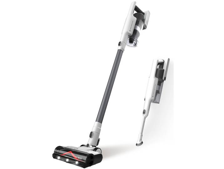 TINECO Akku-Stielstaubsauger A30S Plus, 160Watt Saugleistung, 1L Staubbehälter, Schmutzerkennung , weiß, B:26cm H:117,8cm T:34,5cm, Akkusauger, Anti Haar-Verhedderung, 60 Minuten Akku Laufzeit, Akku wechselbar, Akku-Stielstaubsauger