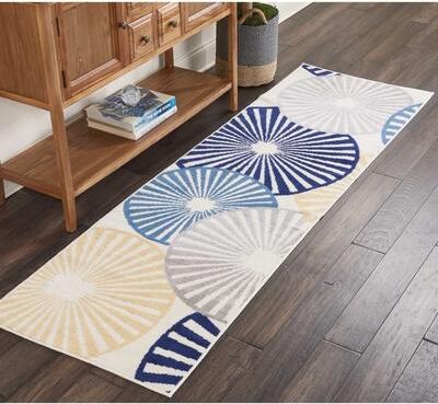 Nourison Grafix Modern Geometric Area Rug