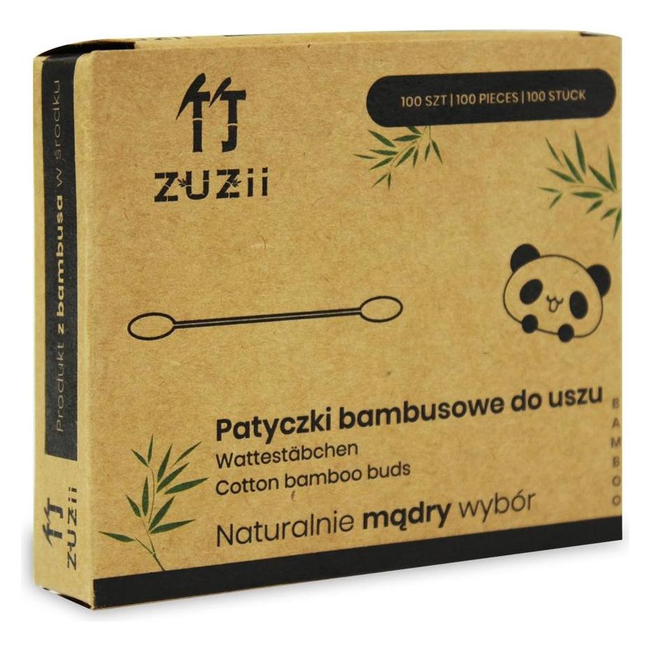 Zuzii Bambushygiene -Sticks mit Baumwoll 100 -PCs - (37731081)