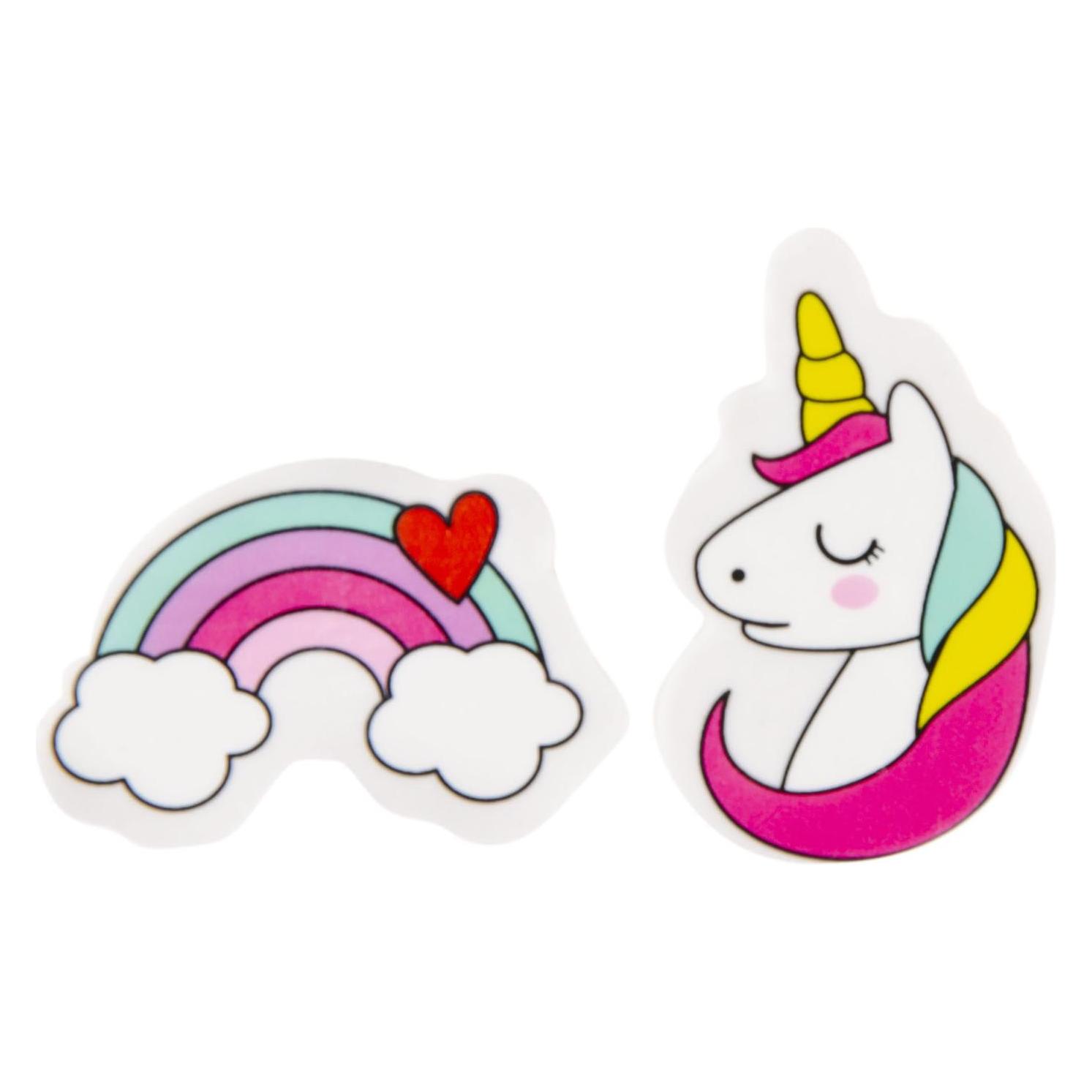 Duckiez Einhorn- und Regenbogen-Radiergummi (69898477)