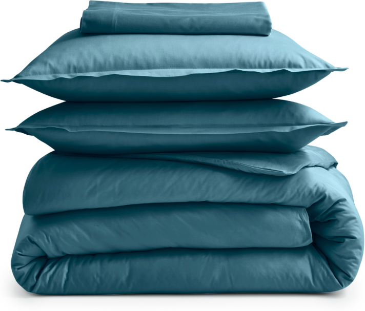 Drap housse percale Tradilinge COBALT (Couleur : Cobalt)