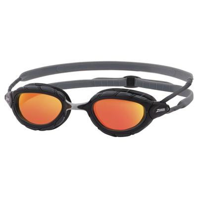 Zoggs - Predator Titanium - Schwimmbrille Gr Small grau/schwarz