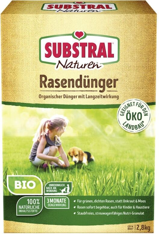 Substral Naturen Rasendünger 2,8 kg