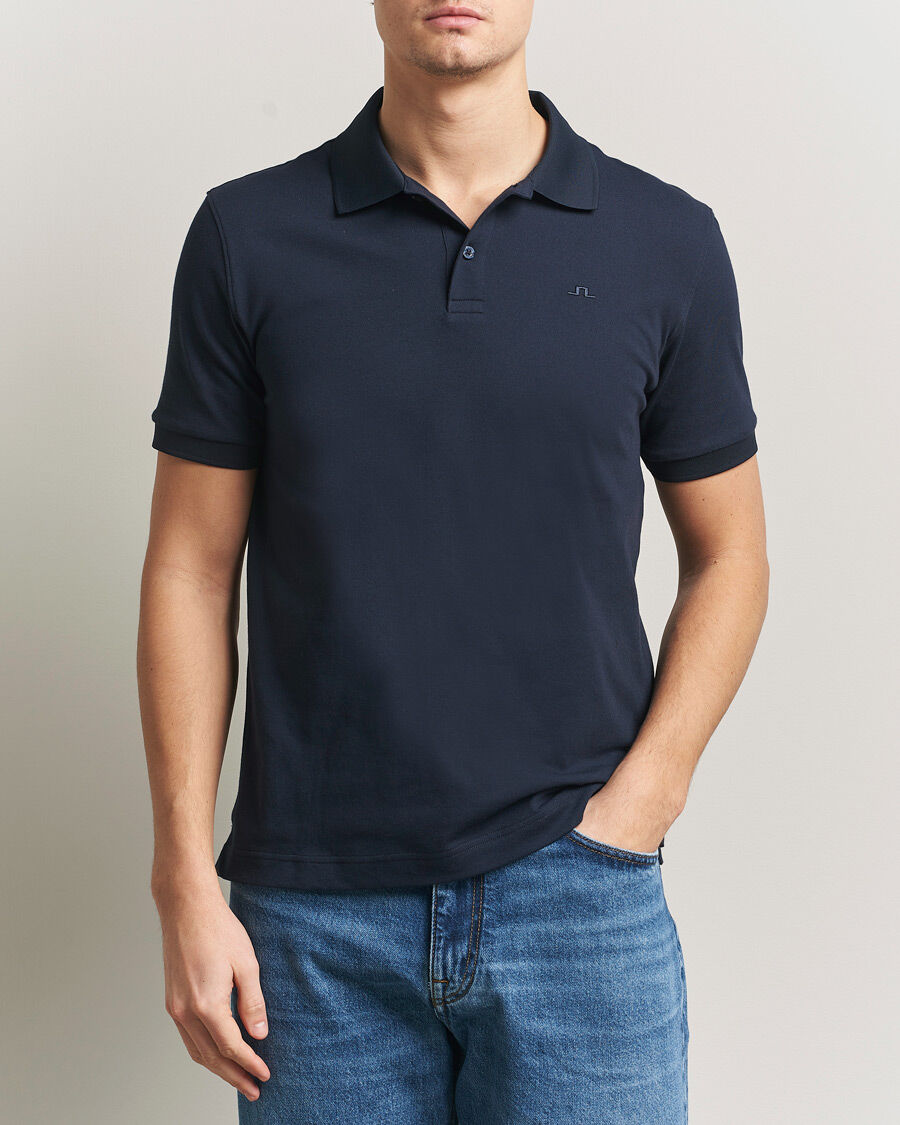 J.Lindeberg Verse Polo JL Navy men M Blå