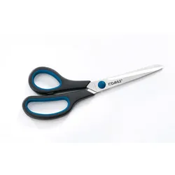 DAHLE Linkshänder-Schere Office Comfort-Grip schwarz-blau 14,0 cm