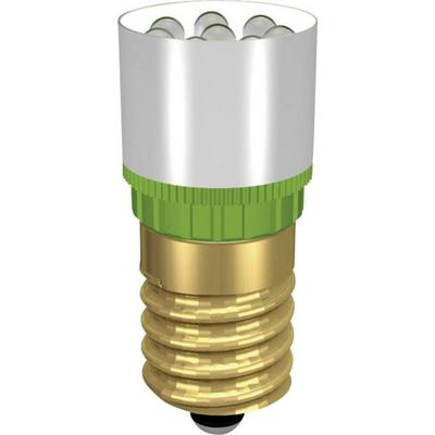 Signal Construct MCRE148378 LED-Signalleuchte Ultragrün E14 230 V/DC, 230 V/AC 37000 mcd